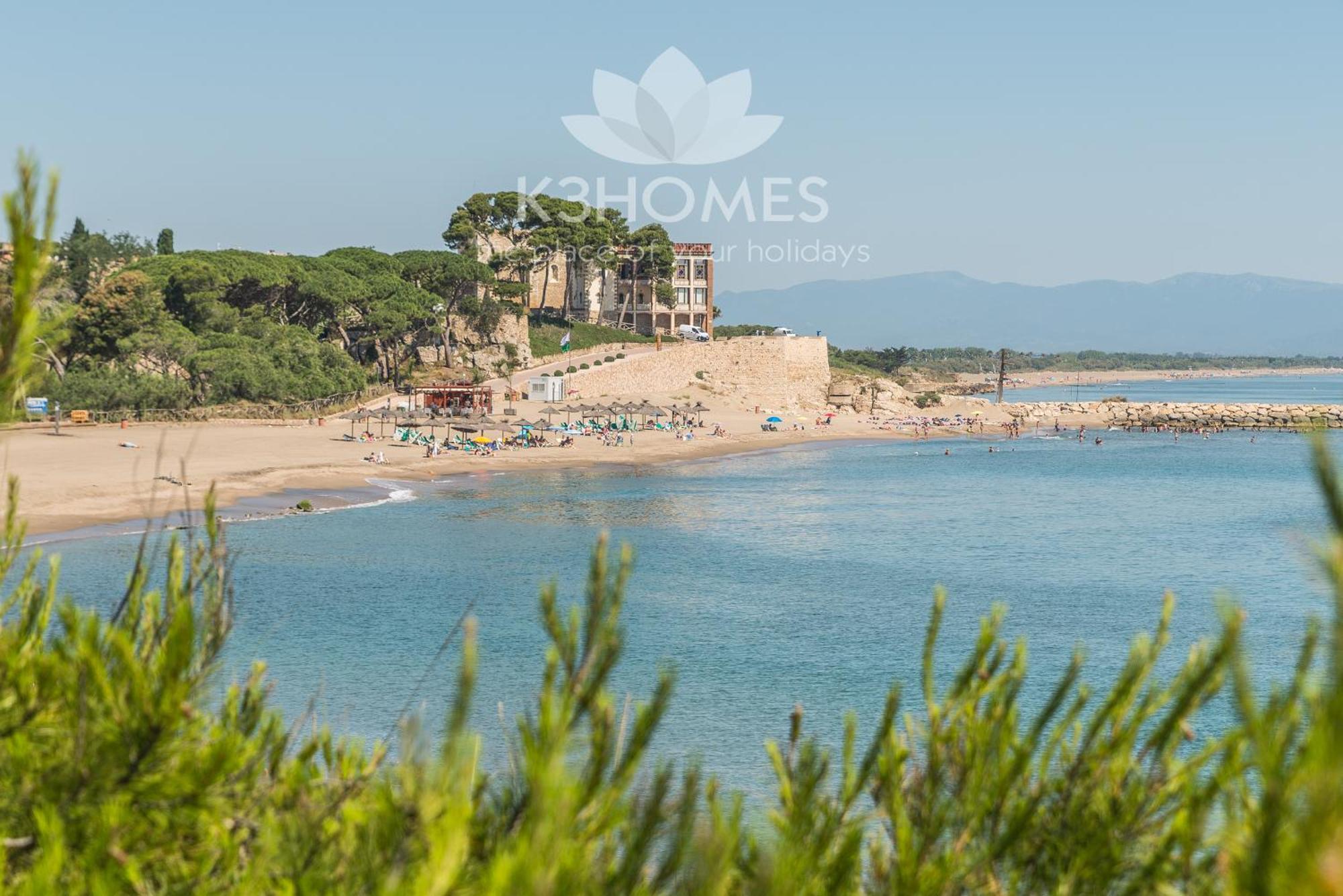 Villa Alegria L' Escala Luaran gambar